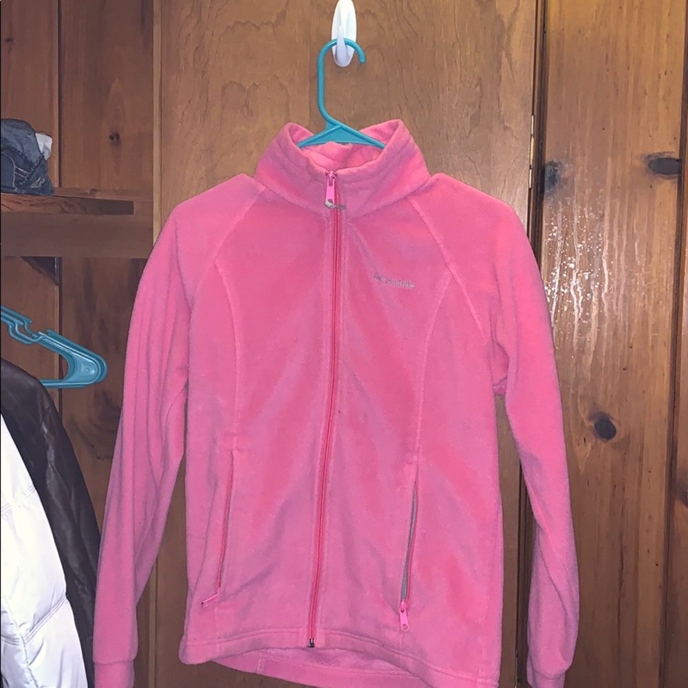 Girls (14/16) pink Columbia fleece